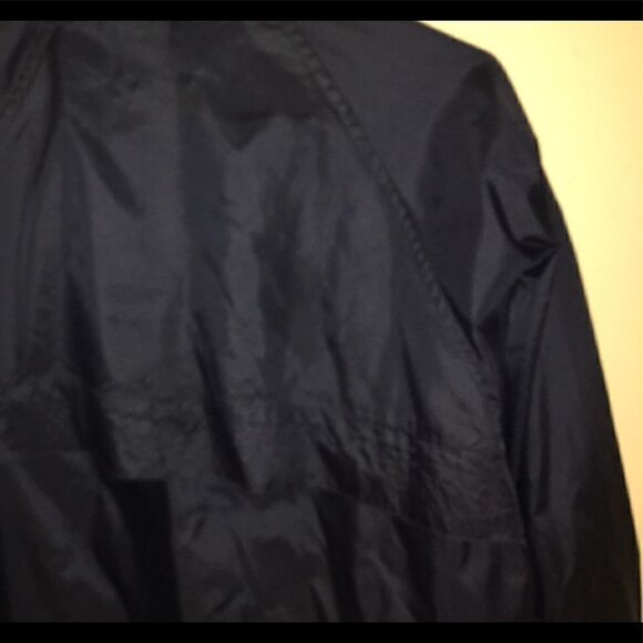 Navy Blue Windbreaker jacket - Picture 4 of 4
